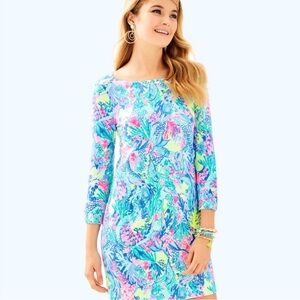 Lilly Pulitzer UPF 50+ Sophie Dress Mermaids Cove